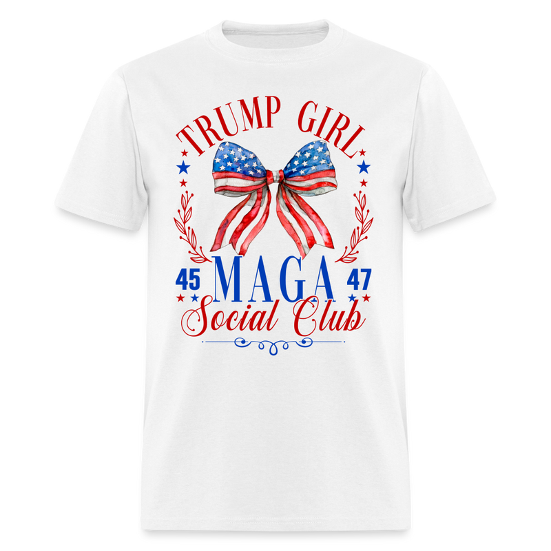 Trump Girl Maga T Shirt - white