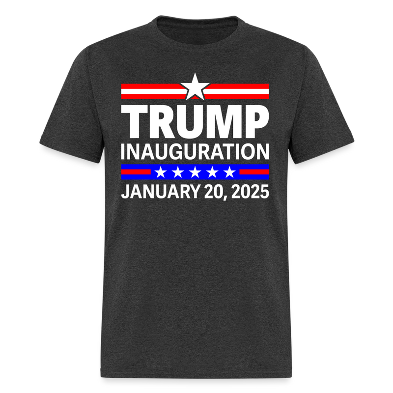 Trump Inauguration January 20 2025 T Shirt - 2 - heather black