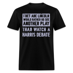 Watch A Harris Debate T Shirt - black