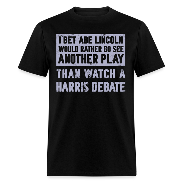 Watch A Harris Debate T Shirt - black