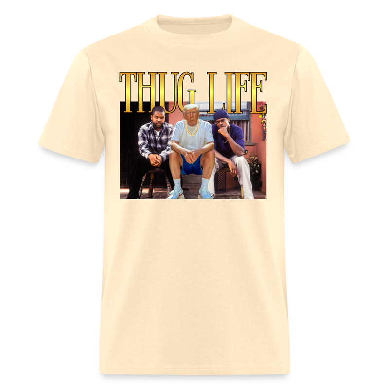 Thug Life T Shirt - natural