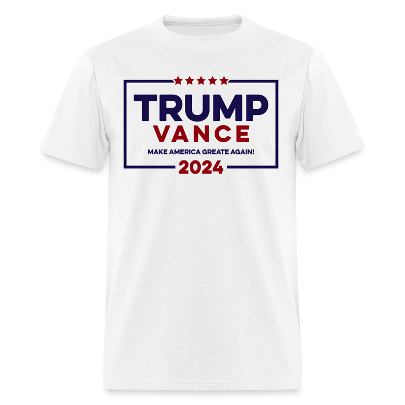 Make America Great Again T Shirt - white