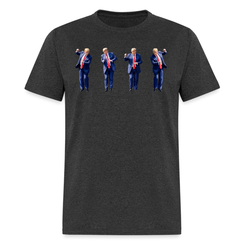 Trump Dance T Shirt - heather black