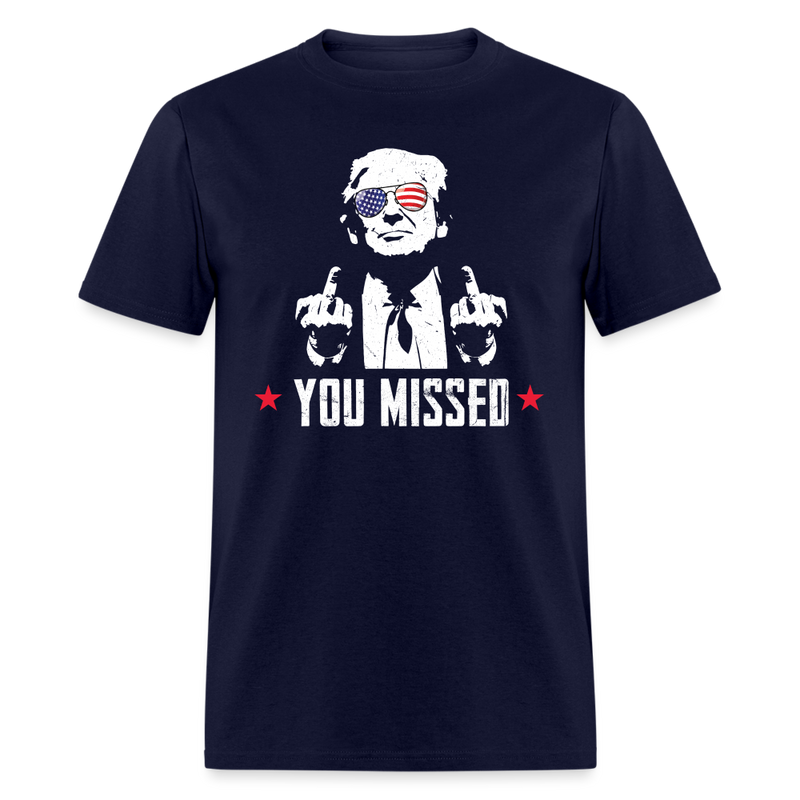 You Missed T-Shirt - navy