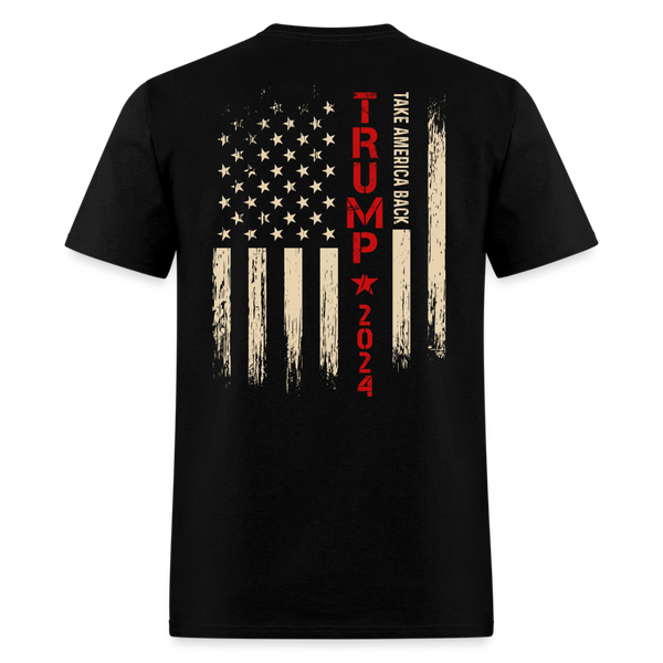 Take America Back Trump 2024 T Shirt - 2 - black