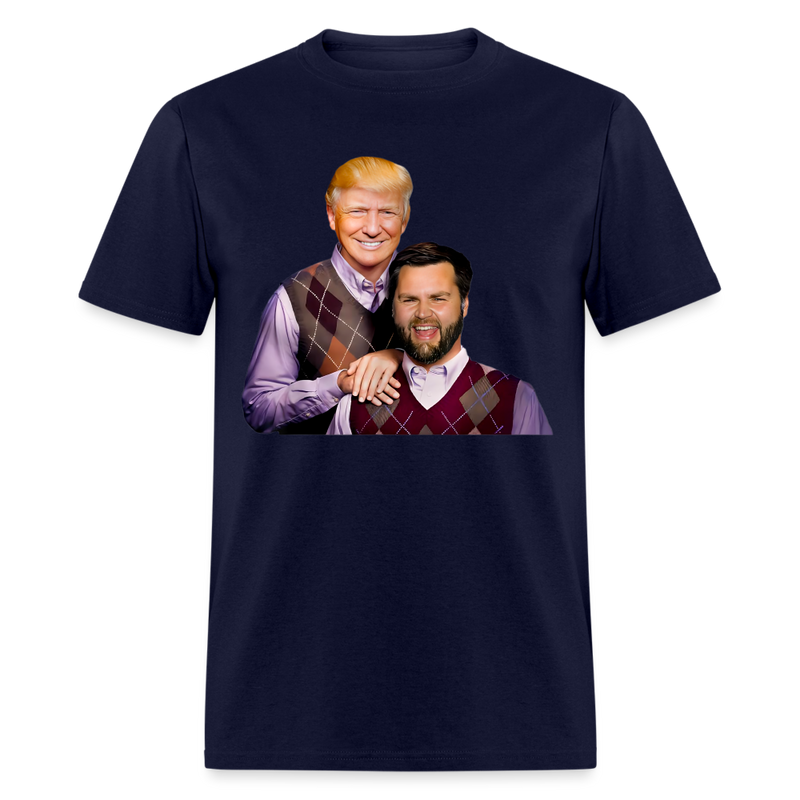 Trump Vance Brothers Funny Parody T Shirt - navy