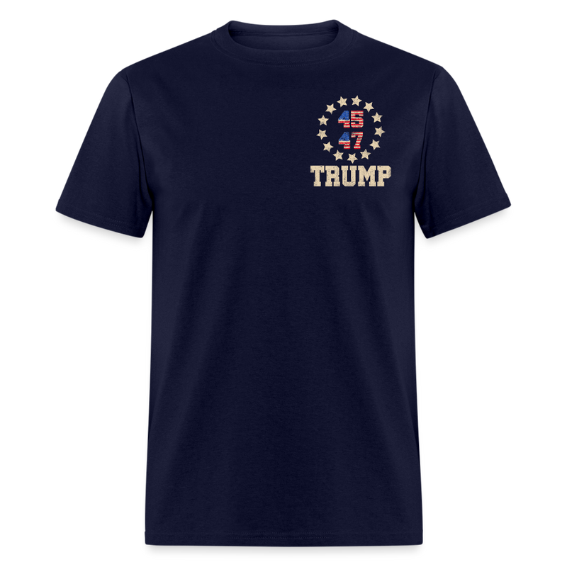 Take America Back Trump 2024 T Shirt - 2 - navy