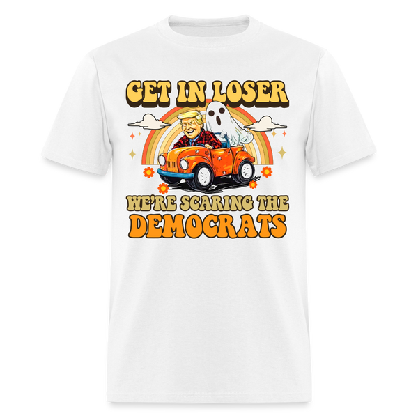 Get In Loser T Shirt - white