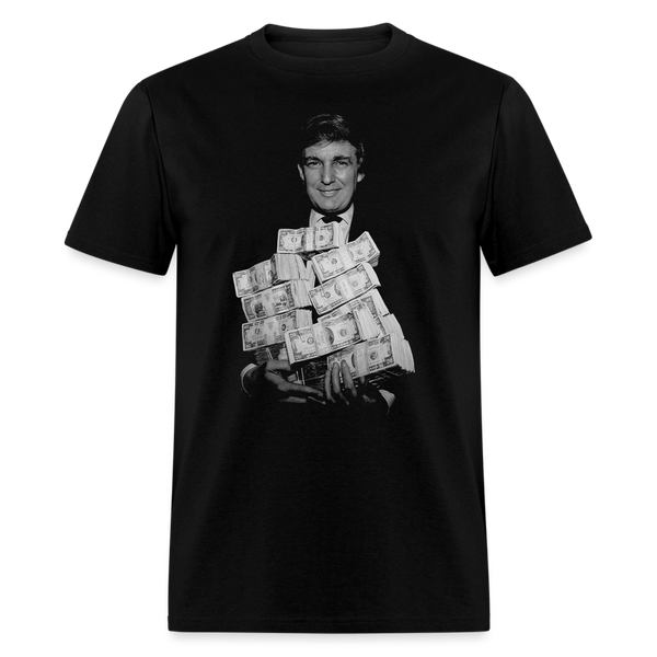 Vintage Trump Money T Shirt - black