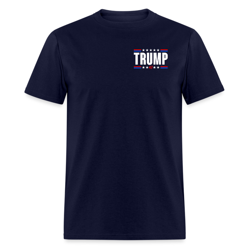 I'm Voting For The Felon T Shirt - navy