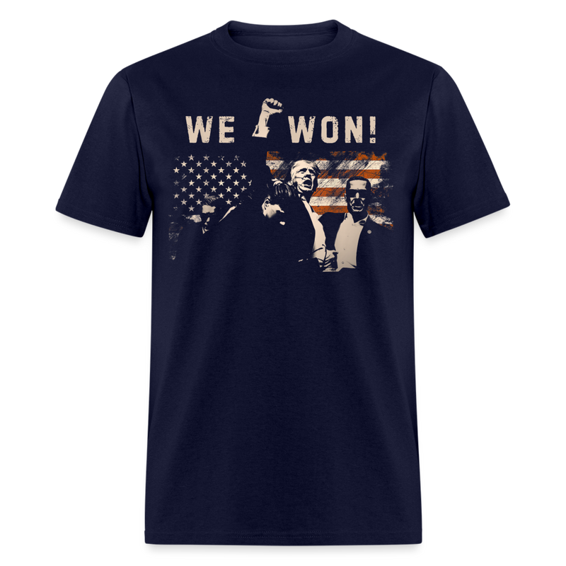 We Won T Shirt - navy