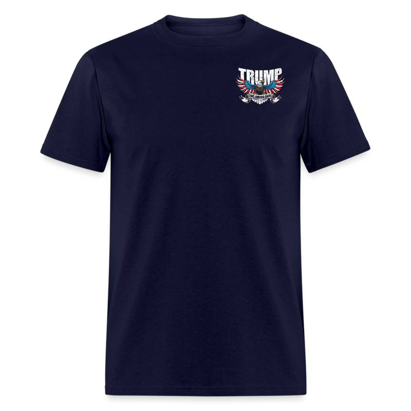 Trump We Won Again T Shirt - navy