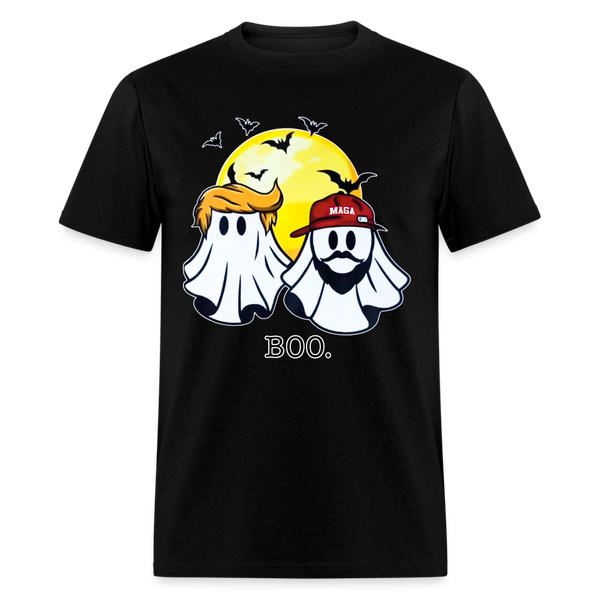 Trump Vance Halloween Ghost BOO T Shirt - black