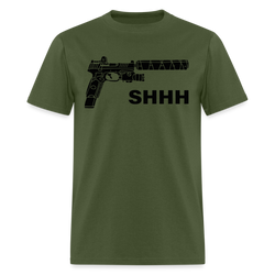 2nd Amendment Gun Rights T Shirt - military green