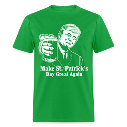 Trump Make St. Patrick’s Day Great Again T Shirt - bright green