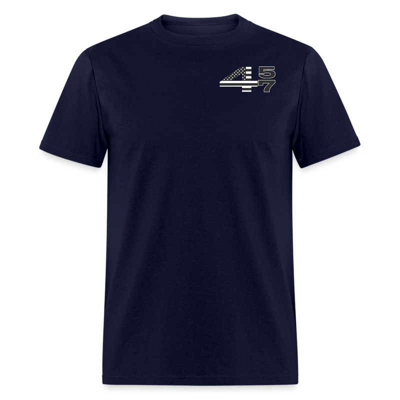 Trump 2024 45 47 We The People T Shirt - navy