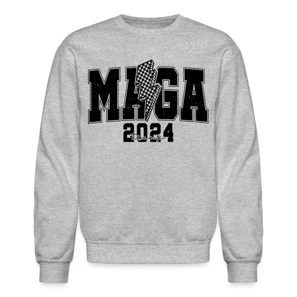 MAGA Trump 2024 Sweatshirt - heather gray