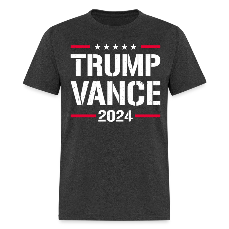 1776 We The People Trump Vance T Shirt - heather black