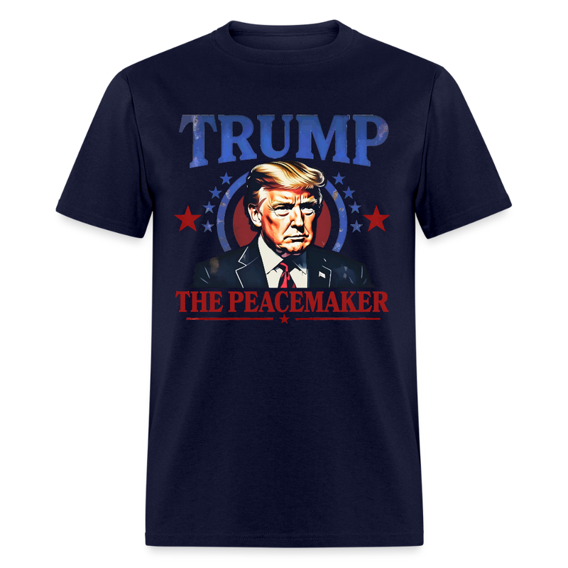 Trump the Peacemaker T Shirt - navy