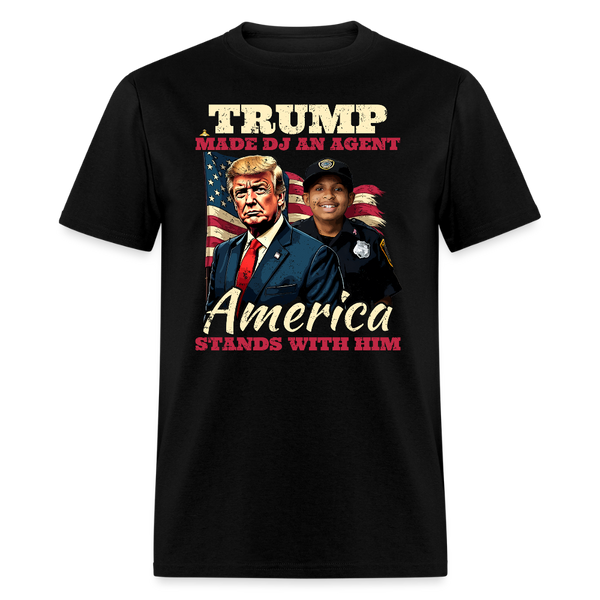 Trump DJ Daniel T Shirt - black