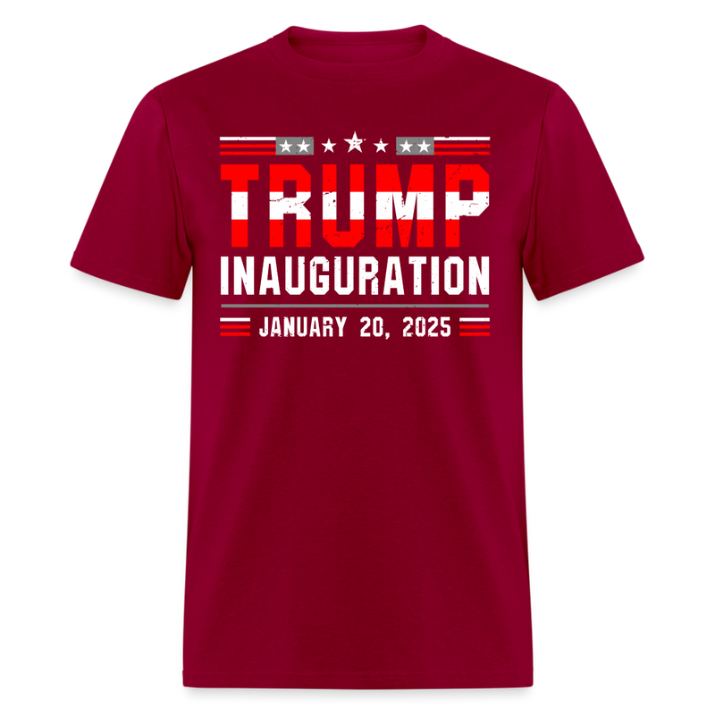 Trump Inauguration January 20 2025 T Shirt - dark red