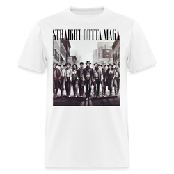 Straight Outta MAGA 2024 T Shirt - white