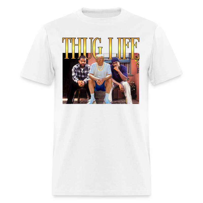 Thug Life T Shirt - white