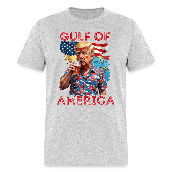 Gulf Of America T Shirt - 8 - heather gray