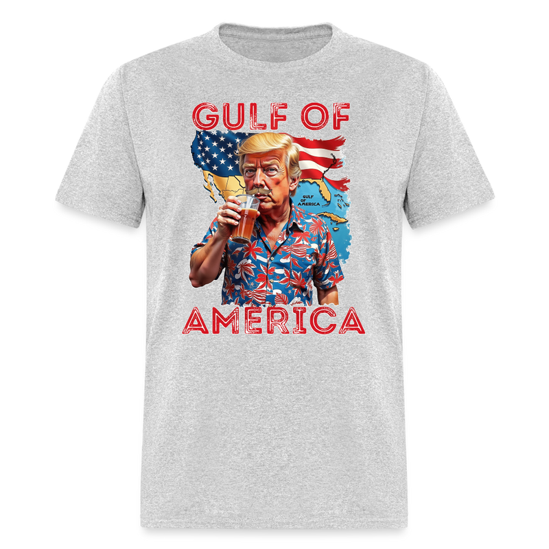 Gulf Of America T Shirt - 8 - heather gray