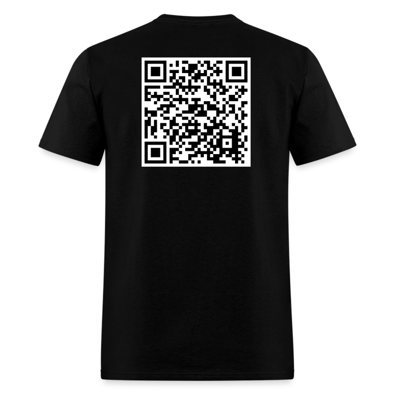 Trump I Am Your Voice QR Code T Shirt - black