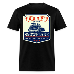 Trump's Snowflake Removal Service T Shirt - black