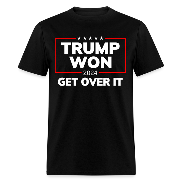 Trump Won 2024 T Shirt - black