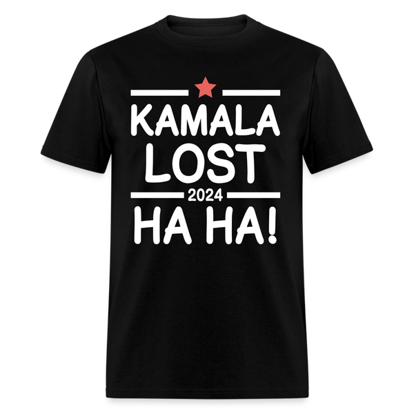 Kamala Lost 2024 T Shirt - black