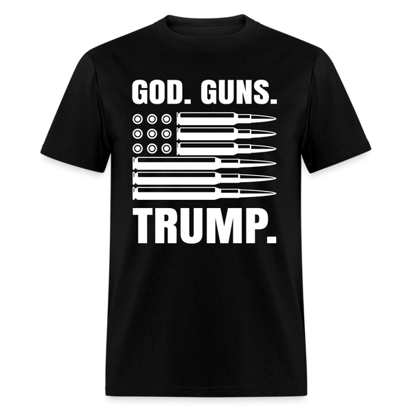 God Guns Trump T Shirt - black