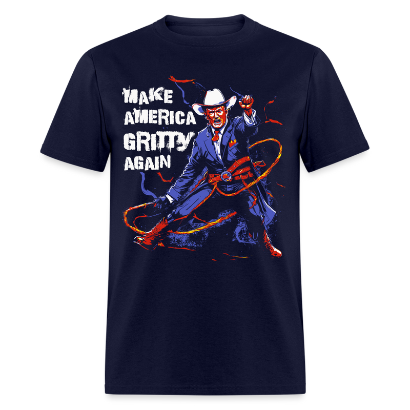 Make America Gritty Again T Shirt - navy