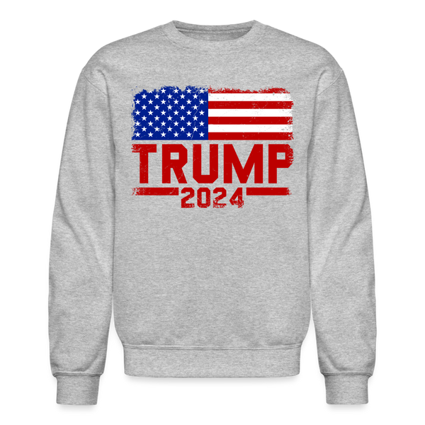 Trump 2024 Sweatshirt - heather gray