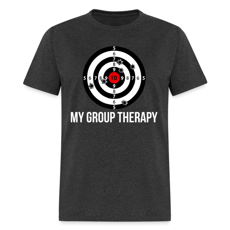 My Group Therapy T Shirt - heather black