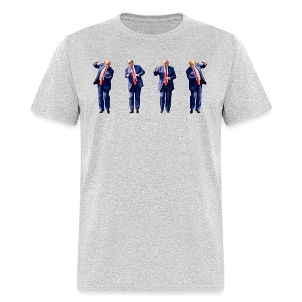 Trump Dance T Shirt - heather gray