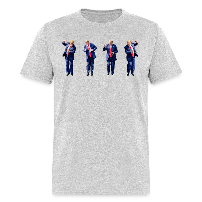 Trump Dance T Shirt - heather gray