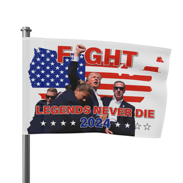 Fight Legends Never Die Flag