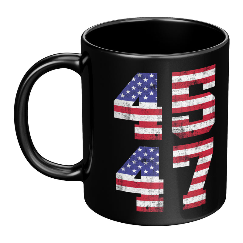 Trump 45/47 2024 Flag Mug