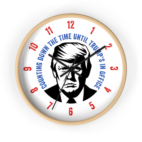 Counting Down The Time Trump Wallclock