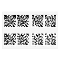 Trump QR Dance YMCA Sticker Sheet