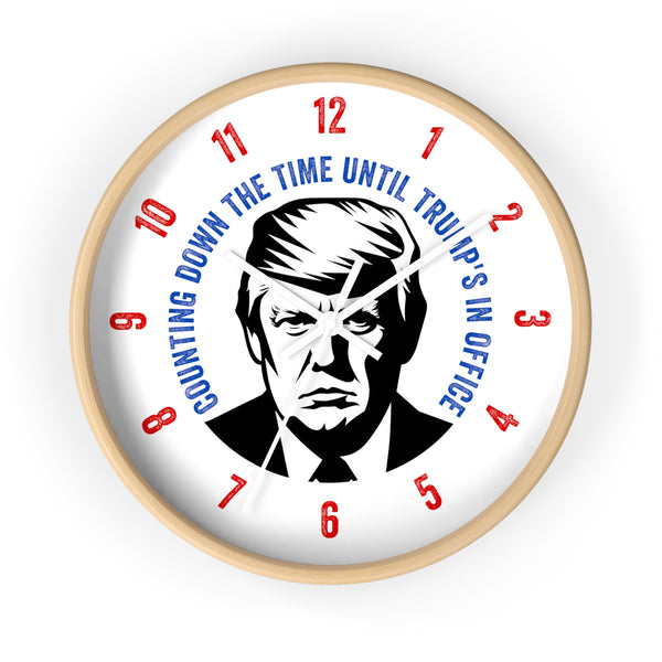 Counting Down The Time Trump Wallclock