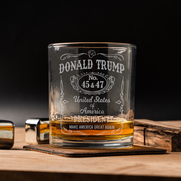 Seal Of The President Of The United States Whiskey Glass