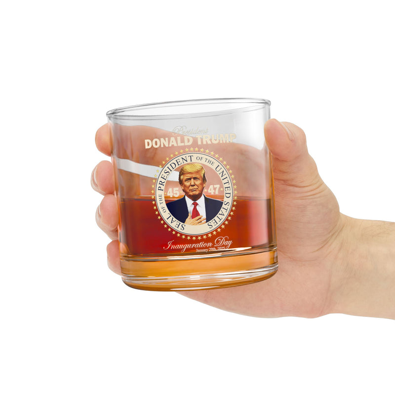 Inauguration Day 47 Whiskey Glass