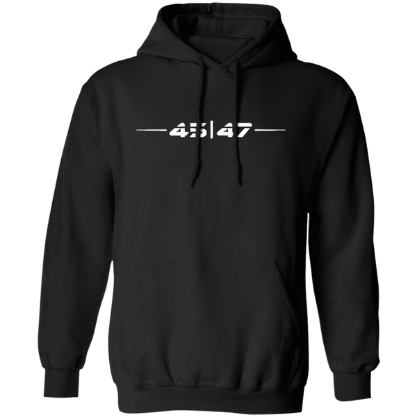 Trump 45 47 Retro Futuristic Hoodie