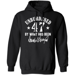 Trump Signature Unburdened 47 Hoodie