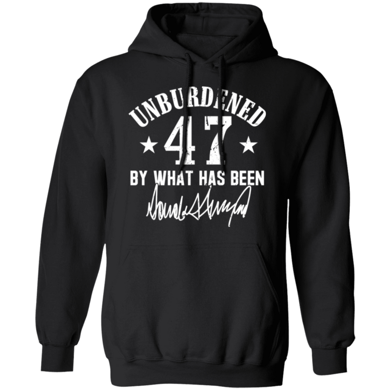 Trump Signature Unburdened 47 Hoodie