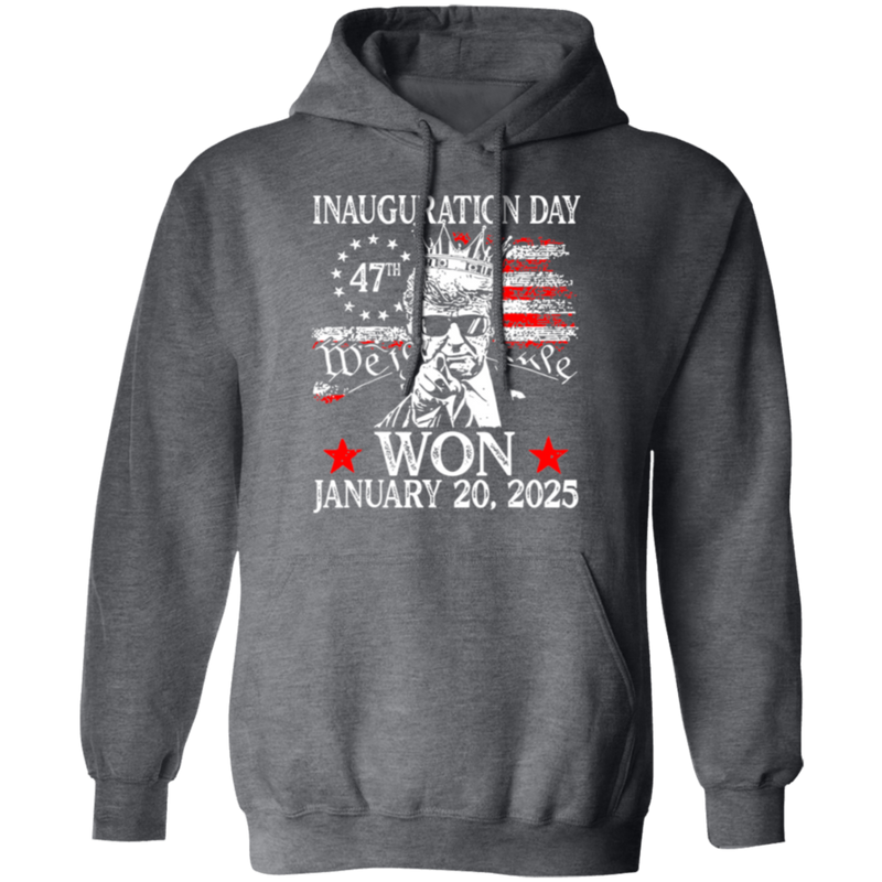 Donald Trump Inauguration Day 2025 Trump Won Hoodie